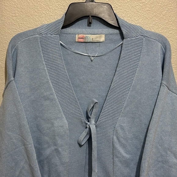 Free People Beach Solar Sweater Set Cardigan Wide Leg Knit - Picture 3 of 10